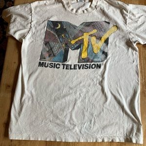 Vintage MTV T-shirt from the late 1980s/early 1990s